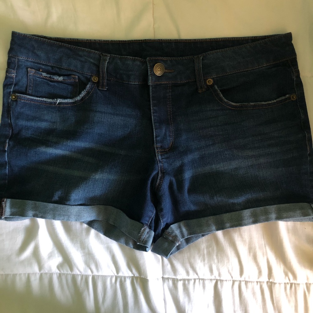 Time and Tru Jean Shorts